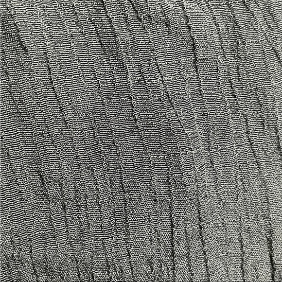 Say What Black Crinkle Gauze Crochet Maxi Dress Black Witch Goth Vampy S Boho - Picture 9 of 9